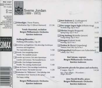 CD Toralv Maurstad: Concerto Piccolo Op. 77 / Songs / Feberdigte Op. 13 / Holbergsilhouetter Op. 39