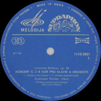 5LP/Coffret Sviatoslav Richter: Koncerty Mistrů (5xLP + BOX)