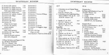 12CD/Coffret Ludwig van Beethoven: Sviatoslav Richter Plays Beethoven