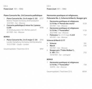 12CD/Coffret Frédéric Chopin: Sviatoslav Richter Plays Liszt & Chopin