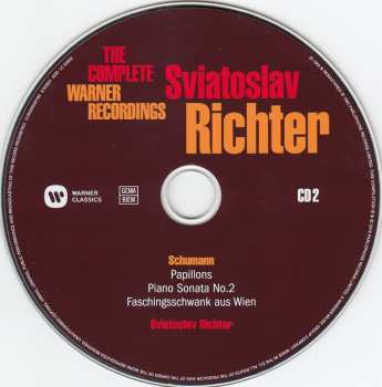 24CD/Coffret Sviatoslav Richter: The Complete Warner Recordings