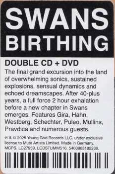 2CD/DVD Swans: Birthing