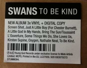 3LP Swans: To Be Kind