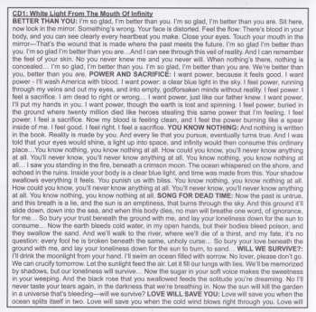 3CD Swans: White Light From The Mouth Of Infinity / Love Of Life DLX