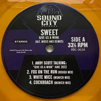 2LP The Sweet: Give Us A Wink (Alternative Mixes And Demos) LTD | CLR