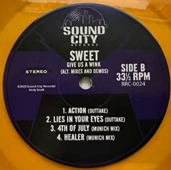 2LP The Sweet: Give Us A Wink (Alternative Mixes And Demos) LTD | CLR