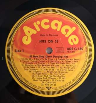 LP Sweet Power: Hits On 33 - 50 Non-Stop Disco Dancing Hits