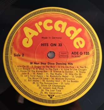 LP Sweet Power: Hits On 33 - 50 Non-Stop Disco Dancing Hits