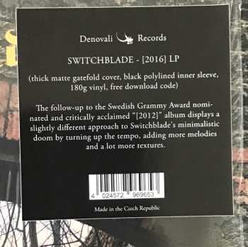 LP Switchblade: Switchblade [2016] LTD