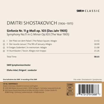 CD Dmitri Shostakovich: Symphony No. 11 (The Year 1905)