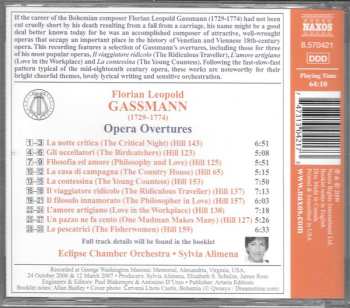 CD Leopold Florian Gassmann: Opera Overtures
