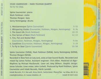 CD Sylvie Courvoisier - Mark Feldman Quartet: To Fly To Steal