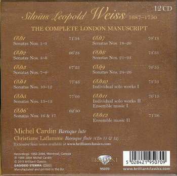 12CD/Coffret Sylvius Leopold Weiss: The Complete London Manuscript