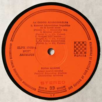 LP Syrius: Az Ördög Álarcosbálja = Devil's Masquerade CLR