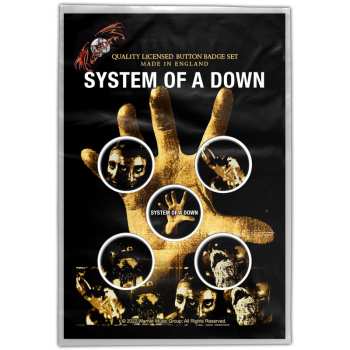 Merch System Of A Down: Ensemble de plaques Hand