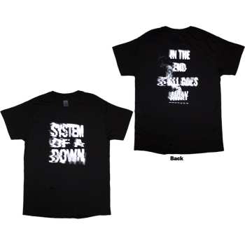 Marchandises System Of A Down: System Of A Down Unisex T-shirt: All Goes Away (black) (back Print) (small) S