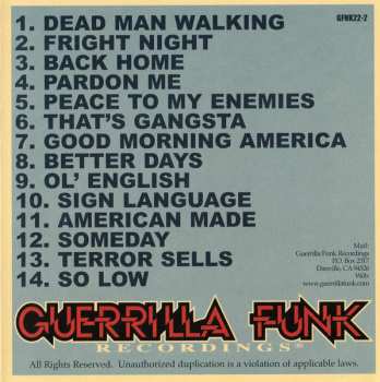 CD T-Kash: Brains All Over The Streets