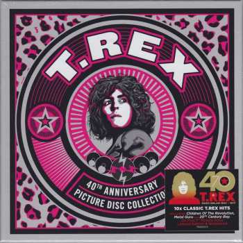 5SP/Coffret T. Rex: 40th Anniversary Picture Disc Collection PIC