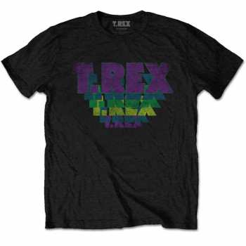 Merch T-Rex: T-shirt Stacked Logo T-rex