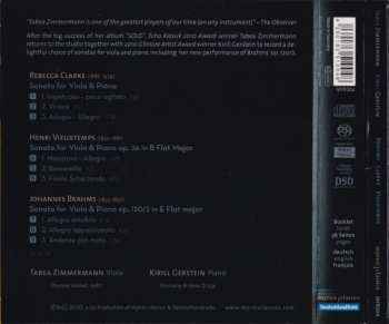 SACD Johannes Brahms: Sonatas For Viola & Piano Vol. 1