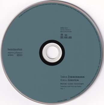 SACD Johannes Brahms: Sonatas For Viola & Piano Vol. 1