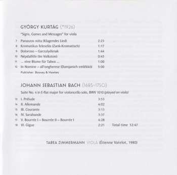 CD Johann Sebastian Bach: Solo II