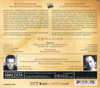 3CD Tafelmusik Baroque Orchestra: Baroque Adventure: The Quest For Arundo Donax / Aventure Baroque: La Quête De L'Arundo Donax