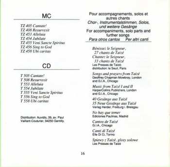CD Taizé: Ubi Caritas
