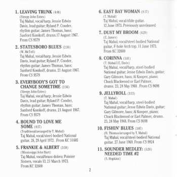 CD Taj Mahal: Taj's Blues