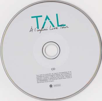 CD/2DVD Tal: À L'Infini Live Tour LTD