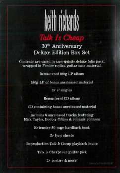 2LP/2CD/2SP/Coffret Keith Richards: Talk Is Cheap (30th Anniversary Deluxe Edition Box Set) DLX | LTD