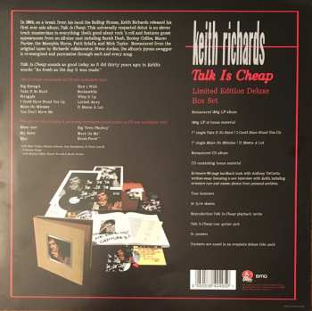 2LP/2CD/2SP/Coffret Keith Richards: Talk Is Cheap (30th Anniversary Deluxe Edition Box Set) DLX | LTD