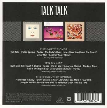 3CD/Coffret Talk Talk: The Triple Album Collection
