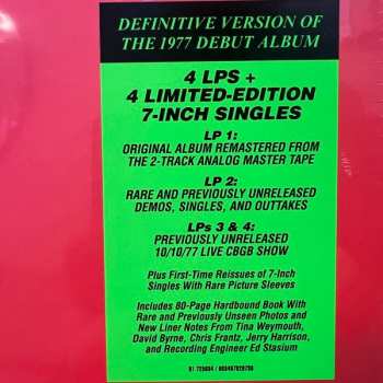 4LP/4SP/Coffret Talking Heads: Talking Heads: 77 LTD | DLX