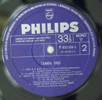 LP Tamba Trio: Tamba Trio