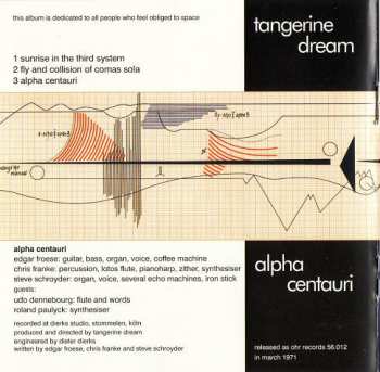 CD Tangerine Dream: Alpha Centauri