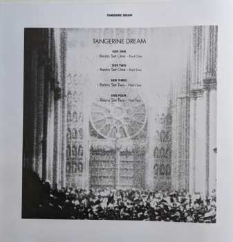2LP Tangerine Dream: Live In Reims Cathedral December 13th, 1974 LTD