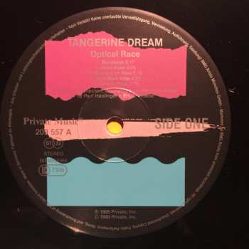 LP Tangerine Dream: Optical Race
