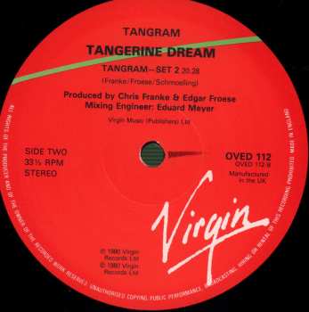 LP Tangerine Dream: Tangram