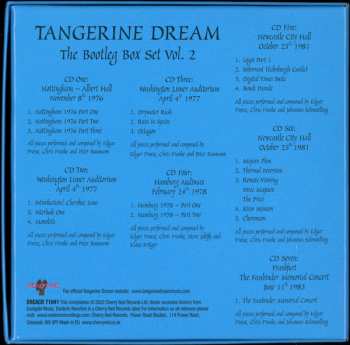 7CD/Coffret Tangerine Dream: The Bootleg Box Set Vol. 2