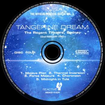4CD/Coffret Tangerine Dream: The Official Bootleg Series Volume Three