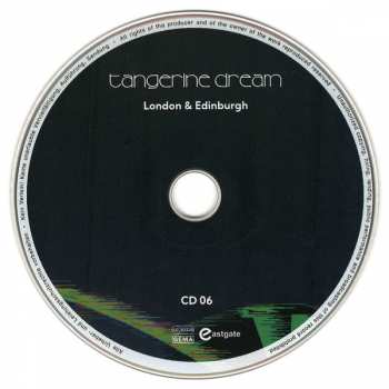 8CD/Coffret Tangerine Dream: The Sessions Box Set (United Kingdom & Ireland 2022) LTD