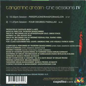 CD Tangerine Dream: The Sessions IV 