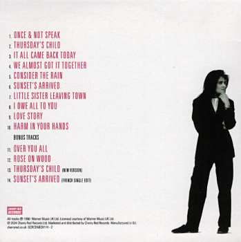 5CD/Coffret Tanita Tikaram: The WEA / Eastwest Albums 1988-1995