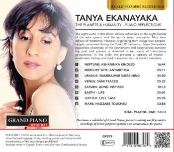 CD Tanya Ekanayaka: The Planets & Humanity: Piano Reflections