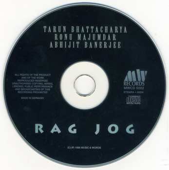 CD Ronu Majumdar: Rag Jog