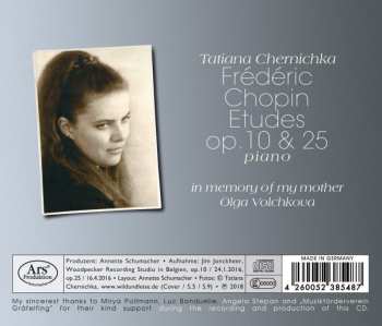 CD Frédéric Chopin: 24 Études 