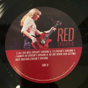 4LP Taylor Swift: Red (Taylor's Version)