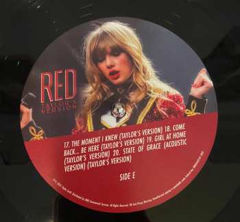 4LP Taylor Swift: Red (Taylor's Version)