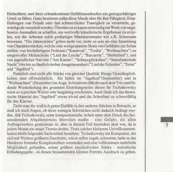 CD Pyotr Ilyich Tchaikovsky: The Seasons, Op. 37a / Ballade No. 3 In A-Flat Major, Op. 47 / Four Valses